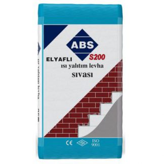 S200 Elyaflı Isı Yalıtım Levha Sıvası