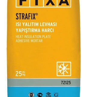 STRAFİX Isı Yalıtım Levhası Yapıştırma Harcı